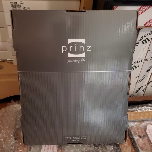 Prinz Dakota Light Chestnut (Tan) Wood 5"x7" Photo Frame #213-057, New in Box - Picture 3 of 4